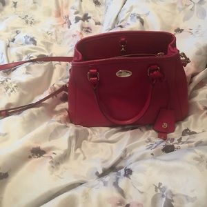 Coach Fuchsia Crossbody Handbag